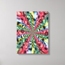 Regenbogen-Energie-Sternenexplosion-Fraktal-Kunst