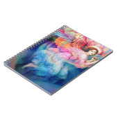 Regenbogen-Engel Notizblock (Linke Seite)