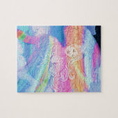 Regenbogen-Engel Puzzle (Horizontal)