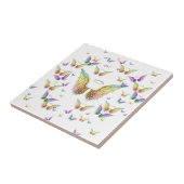 Regenbogen-Engels-Flügel und Halos Fliese (Seite)