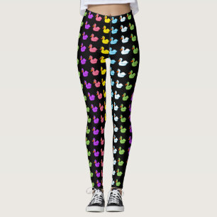 Regenbogen Ente Frauen Leggings