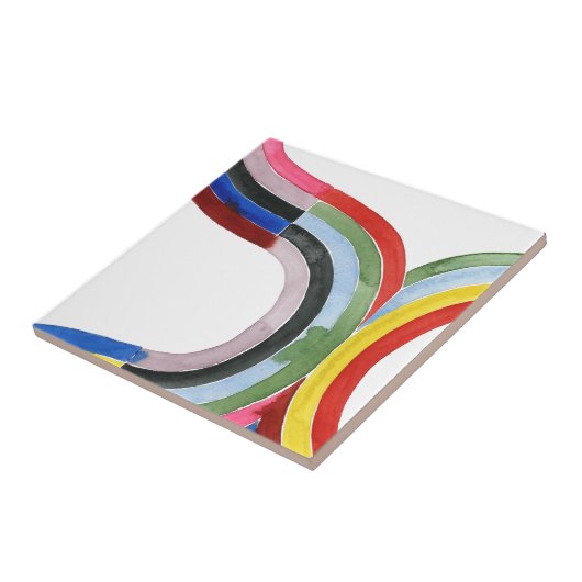 Regenbogen entschlüsselt - Horizontal Fliese (Seite)