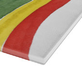 Regenbogen entschlüsselt - Horizontal Schneidebrett (Ecke)