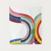 Regenbogen entschlüsselt - Horizontal Wandteppich (Vorderseite)