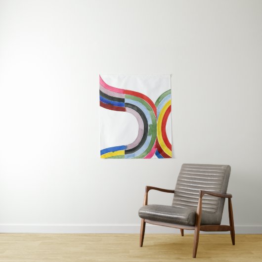 Regenbogen entschlüsselt - Horizontal Wandteppich (Beispiel)