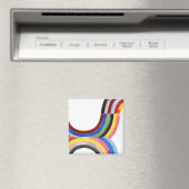 Regenbogen entschlüsselt - Vertikal Magnet (In Situ (Geschirrspüler))