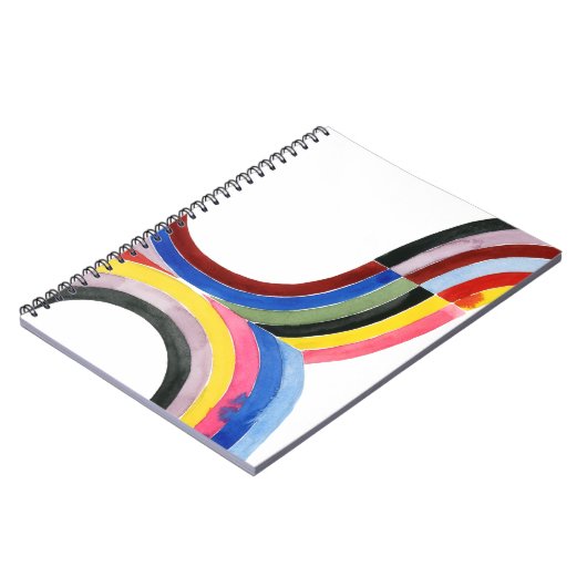 Regenbogen entschlüsselt - Vertikal Notizblock (Linke Seite)