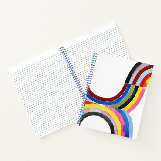 Regenbogen entschlüsselt - Vertikal Notizblock (Innenseite)