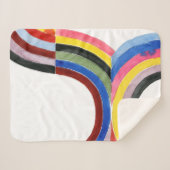 Regenbogen entschlüsselt - Vertikal Sherpadecke (Vorderseite (Horizontal))