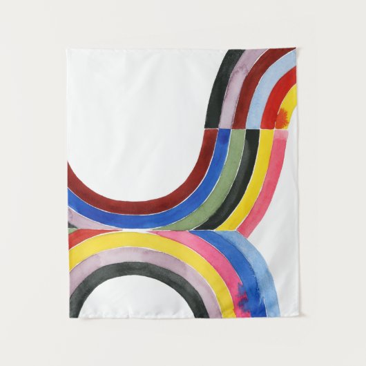 Regenbogen entschlüsselt - Vertikal Wandteppich (Vorderseite)