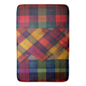 Regenbogen-Erbe-Patchwork Badematte (Vorderseite Vertikal)