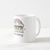 Regenbogen Erinnerung Kaffeetasse (VorderseiteRechts)