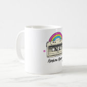 Regenbogen Erinnerung Kaffeetasse (Vorderseite Links)