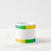 Regenbogen-Espresso Espressotasse (Vorderseite)