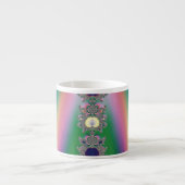 Regenbogen Espressotasse (Vorderseite)