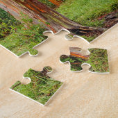 Regenbogen-Eukalyptus-Bäume, Maui, Hawaii, USA Puzzle (Seite)