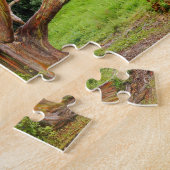 Regenbogen-Eukalyptus-Bäume, Maui, Hawaii, USA Puzzle (Seite)