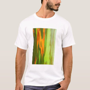 Regenbogen-Eukalyptus-Rinde, Hawaii T-Shirt