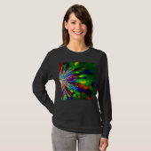 Regenbogen Explosion  T-Shirt (Vorne ganz)