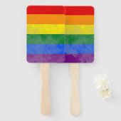 Regenbogen fächer (Vorne und Hinten)