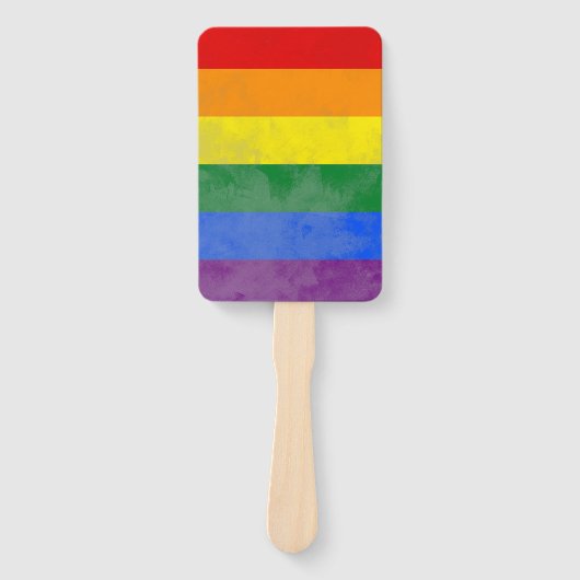 Regenbogen fächer (Vorderseite)