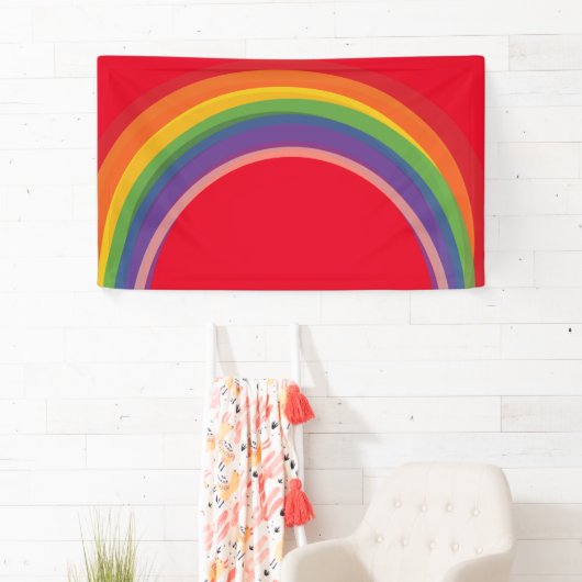 Regenbogen-Fahne Banner (Insitu)