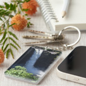 Regenbogen-Fälle, Hilo Hawaii Schlüsselanhänger (Vorderseite rechts)