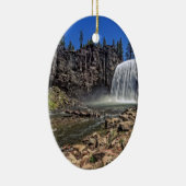 Regenbogen-Fälle Keramik Ornament (Rechts)