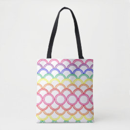 Regenbogen-Fans Tasche