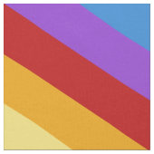 Regenbogen-Farbdiagonales Streifen-Muster-Gewebe Stoff (Nahaufnahme)