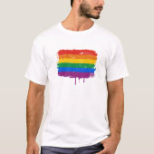Regenbogen-Farbe T-Shirt (Vorderseite)