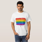 Regenbogen-Farbe T-Shirt (Vorne ganz)