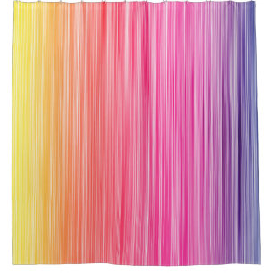 Regenbogen Farben abstrakter Hintergrund. Farbenfr Duschvorhang