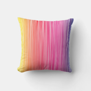 Regenbogen Farben abstrakter Hintergrund. Farbenfr Kissen
