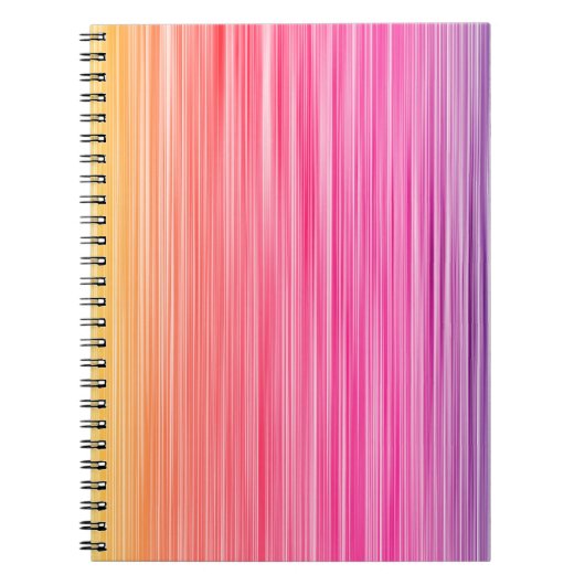 Regenbogen Farben abstrakter Hintergrund. Farbenfr Notizblock (Vorderseite)