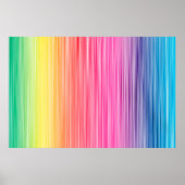 Regenbogen Farben abstrakter Hintergrund. Farbenfr Poster (Vorne)