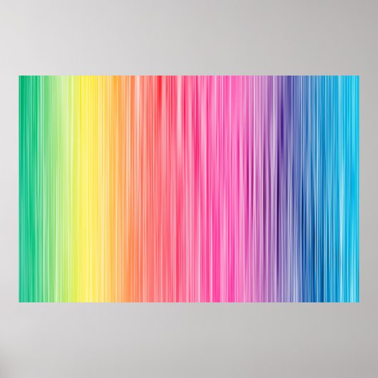 Regenbogen Farben abstrakter Hintergrund. Farbenfr Poster (Vorne)