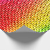 Regenbogen Farben abstrakter Hintergrund. Gradient Geschenkpapier (Ecke)