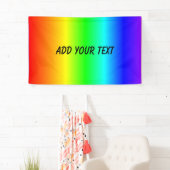 Regenbogen-Farben addieren Namen oder Text Banner (Insitu)