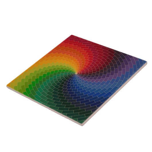 REGENBOGEN-FARBEN FLIESE (Seite)