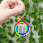 Regenbogen-Farben. Hell und bunt. Schlüsselanhänger (Hand)