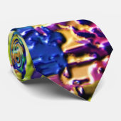 Regenbogen-Farben - Hochenergie-Therapie V21 Krawatte (Gerollt)