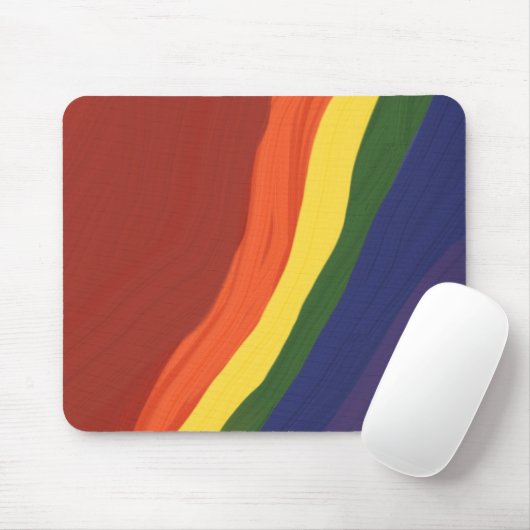 Regenbogen-Farben Mousepad (Mit Mouse)