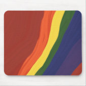 Regenbogen-Farben Mousepad (Vorne)