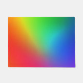Regenbogen-Farbenverlauf Fußmatte (Vorderseite)