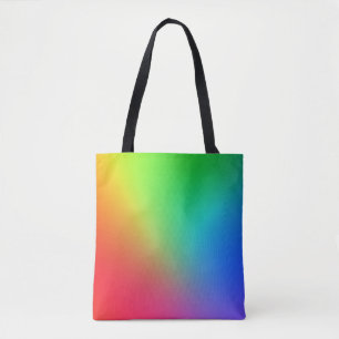 Regenbogen-Farbenverlauf Tasche