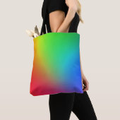 Regenbogen-Farbenverlauf Tasche (Von Nahem)