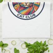 Regenbogen-Farbexplosion Katze Süße Kitty Design - Geschirrtuch (Gefaltet)