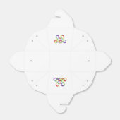 Regenbogen, farbige Hände Geschenkschachtel (Ungefaltet)