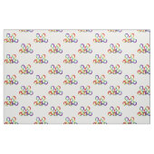 Regenbogen, farbige Hände, Stoff (Fat Quarter (45,7 x 55,9 cm))